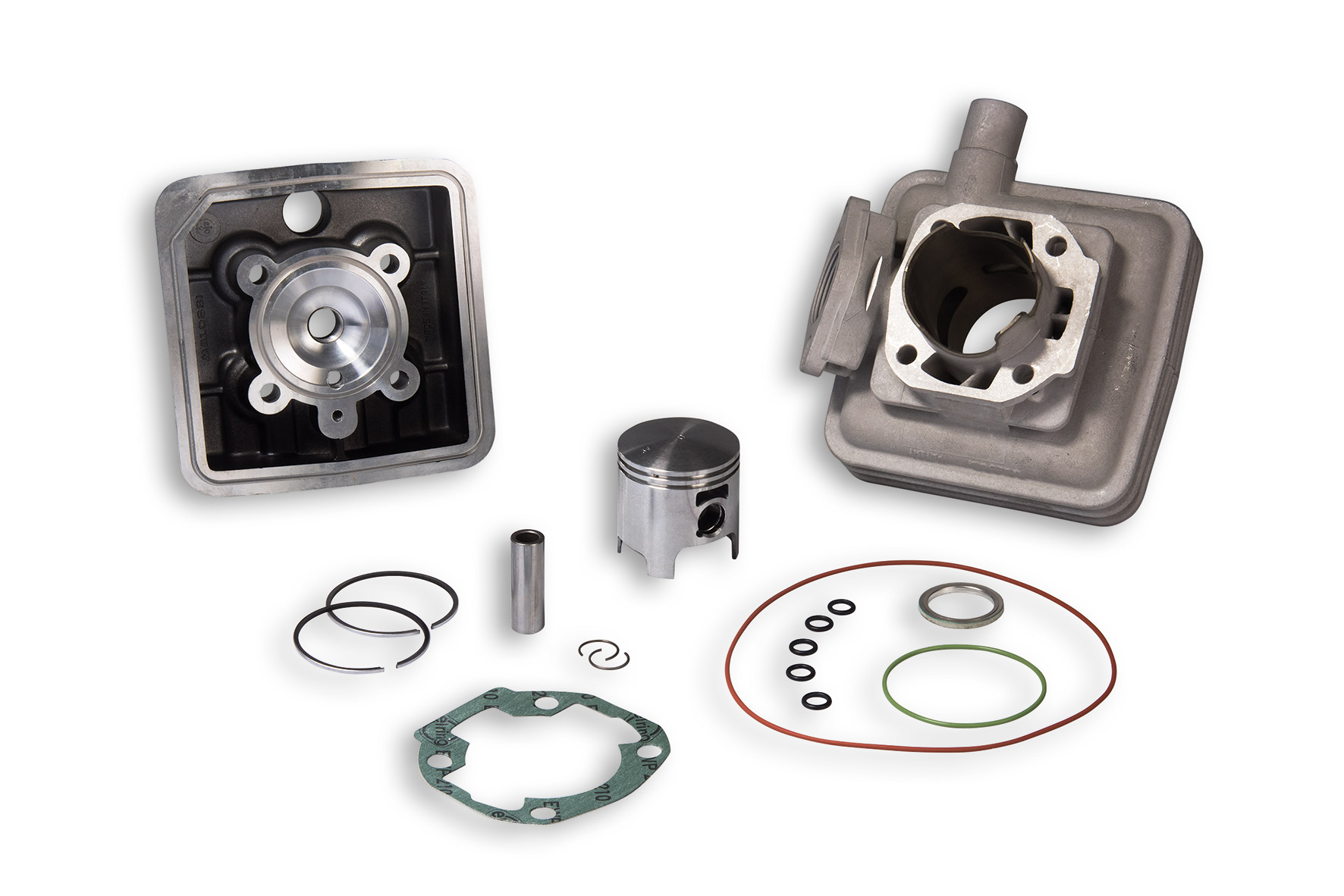 Malossi Gruppo termico D.45,5 in alluminio H2O decompressore Peugeot 103-104-105 50 2T